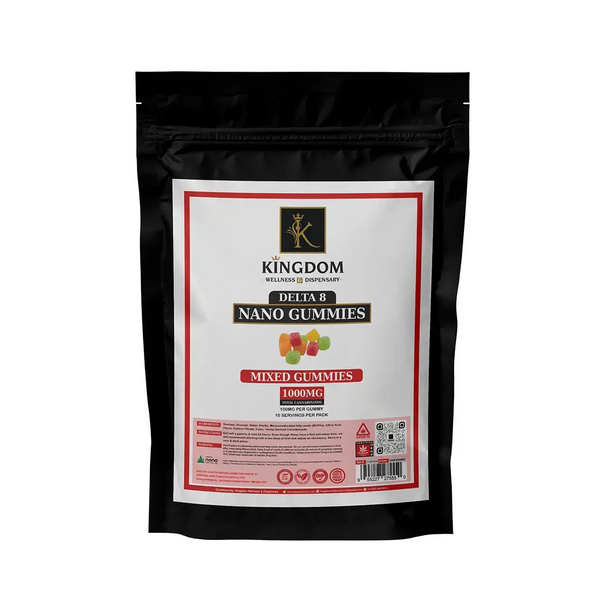 Delta 8 Nano Gummies - 10 CT - Kingdom Wellness & Dispensary