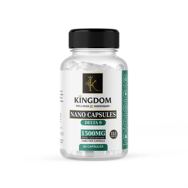 Delta 9 Nano Capsules - 1500mg Kingdom Wellness and Dispensary