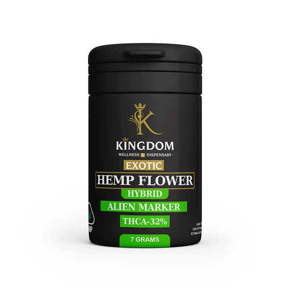 Exotic Hemp Flower Kingdom Wellness and Dispensary