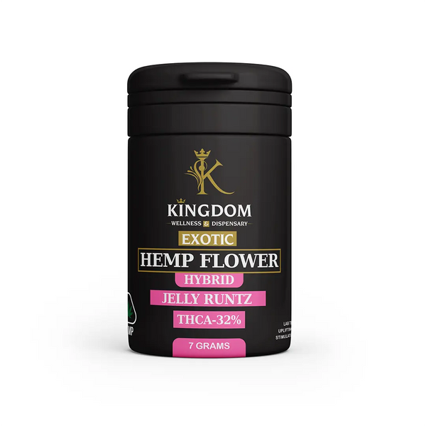 Exotic Hemp Flower Kingdom Wellness and Dispensary