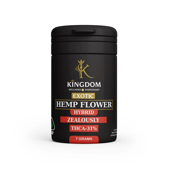 Exotic Hemp Flower Kingdom Wellness and Dispensary