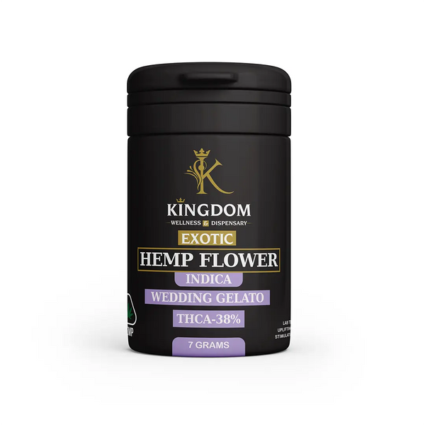 Exotic Hemp Flower Kingdom Wellness and Dispensary