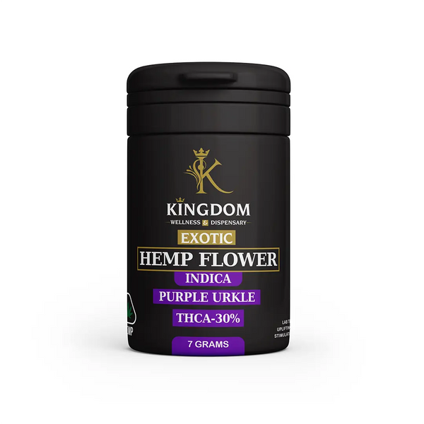 Exotic Hemp Flower Kingdom Wellness and Dispensary