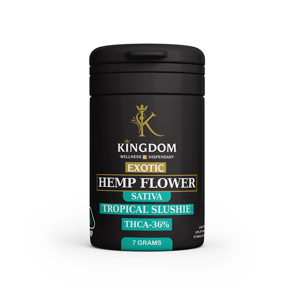 Exotic Hemp Flower Kingdom Wellness and Dispensary