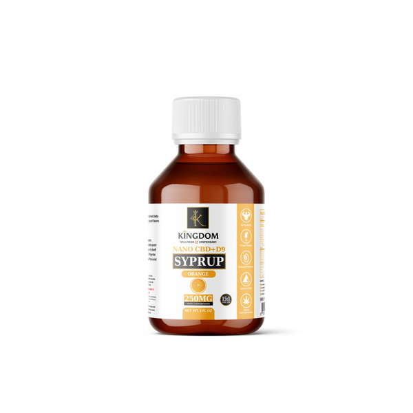 Nano CBD Delta 9 THC Syrup -  250MG | 2 Oz