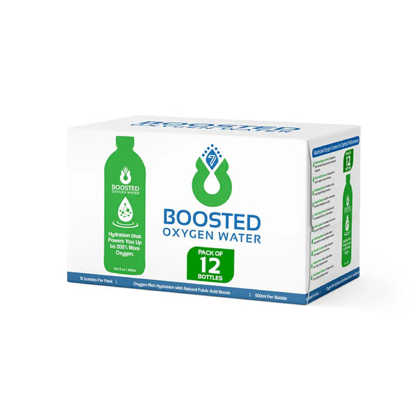 Boosted Oxygen Water - Case of 12 Bottles Boosted Oxygen Water