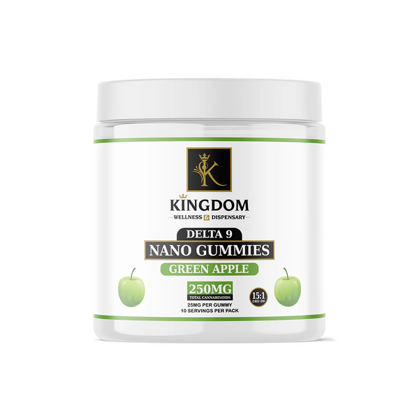 Delta 9 Nano Gummies - 10 CT - Kingdom Wellness & Dispensary