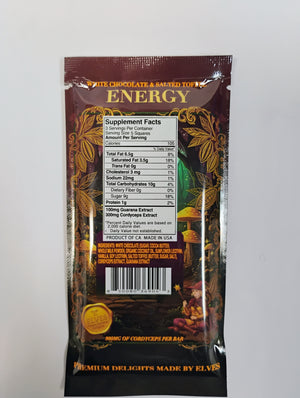 Elves Delights Energy Chocolate- White Chocolate and Salted Toffee