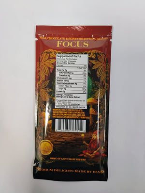 Elves Delight Focus Chocolate- Milk Chocolate & Honey Roasted Almonds