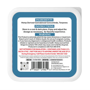 THC-A Rosin Badder Concentrate - 1 Gram Kingdom Wellness and Dispensary