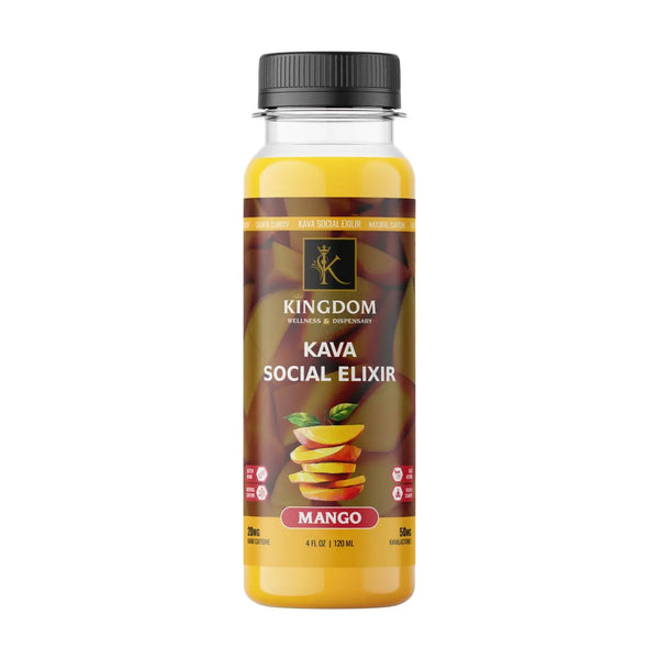 Kava Social Elixir - 4 Fl oz Kingdom Wellness and Dispensary