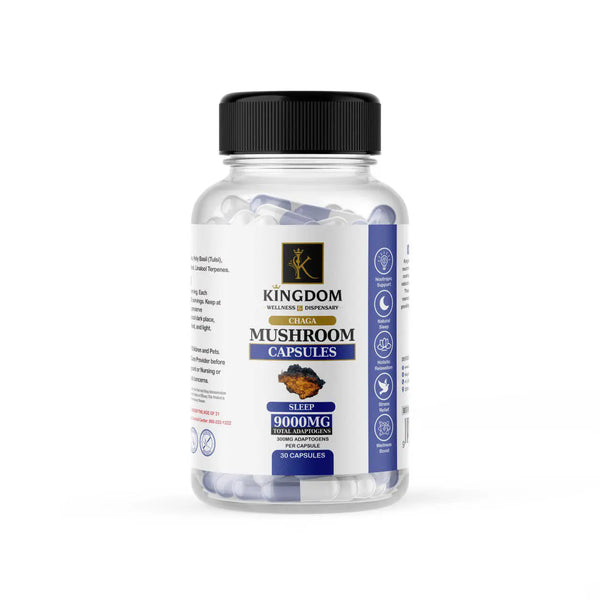 Mushroom Capsules Sleep - 9000MG Kingdom Wellness and Dispensary