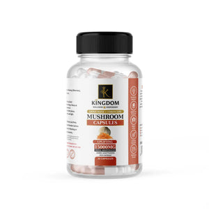 Mushroom Capsules Uplifting - 5000mg Kingdom Wellness and Dispensary