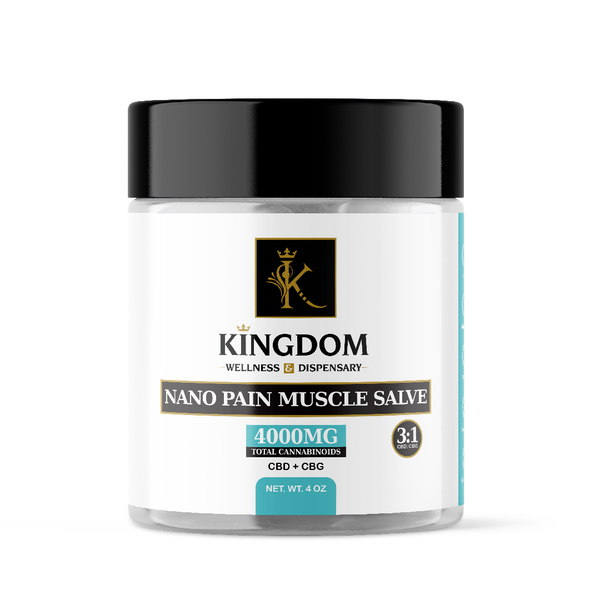 Nano Pain Muscle Salve - 4000mg Kingdom Wellness and Dispensary