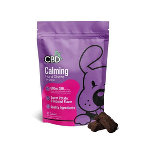 CBDfx Calming Hard Chews for Dogs