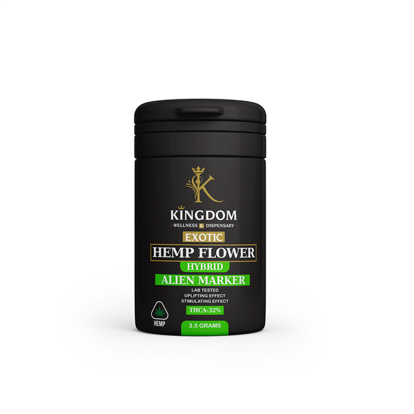 Exotic Hemp Flower Kingdom Wellness and Dispensary