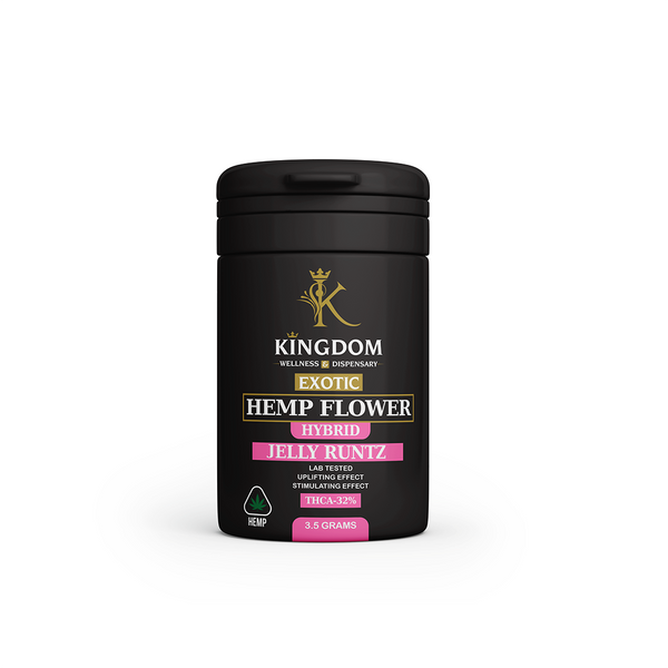 Exotic Hemp Flower Kingdom Wellness and Dispensary