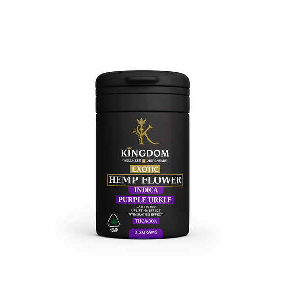 Exotic Hemp Flower Kingdom Wellness and Dispensary