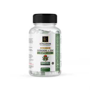 Shroom + THC Capsules - 660mg Kingdom Wellness and Dispensary