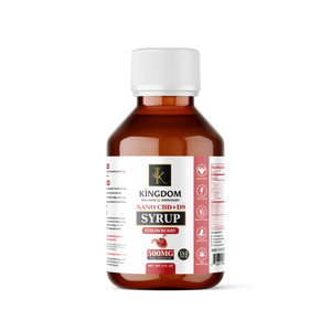 Nano CBD Delta 9 THC Syrup -  500mg | 4 Oz Kingdom Wellness and Dispensary