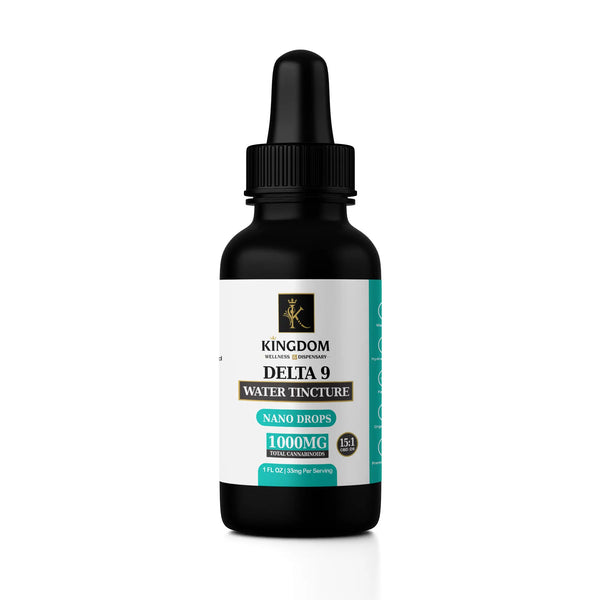 Delta 9 Nano Tincture - Nano Drops - 1000mg Kingdom Wellness and Dispensary