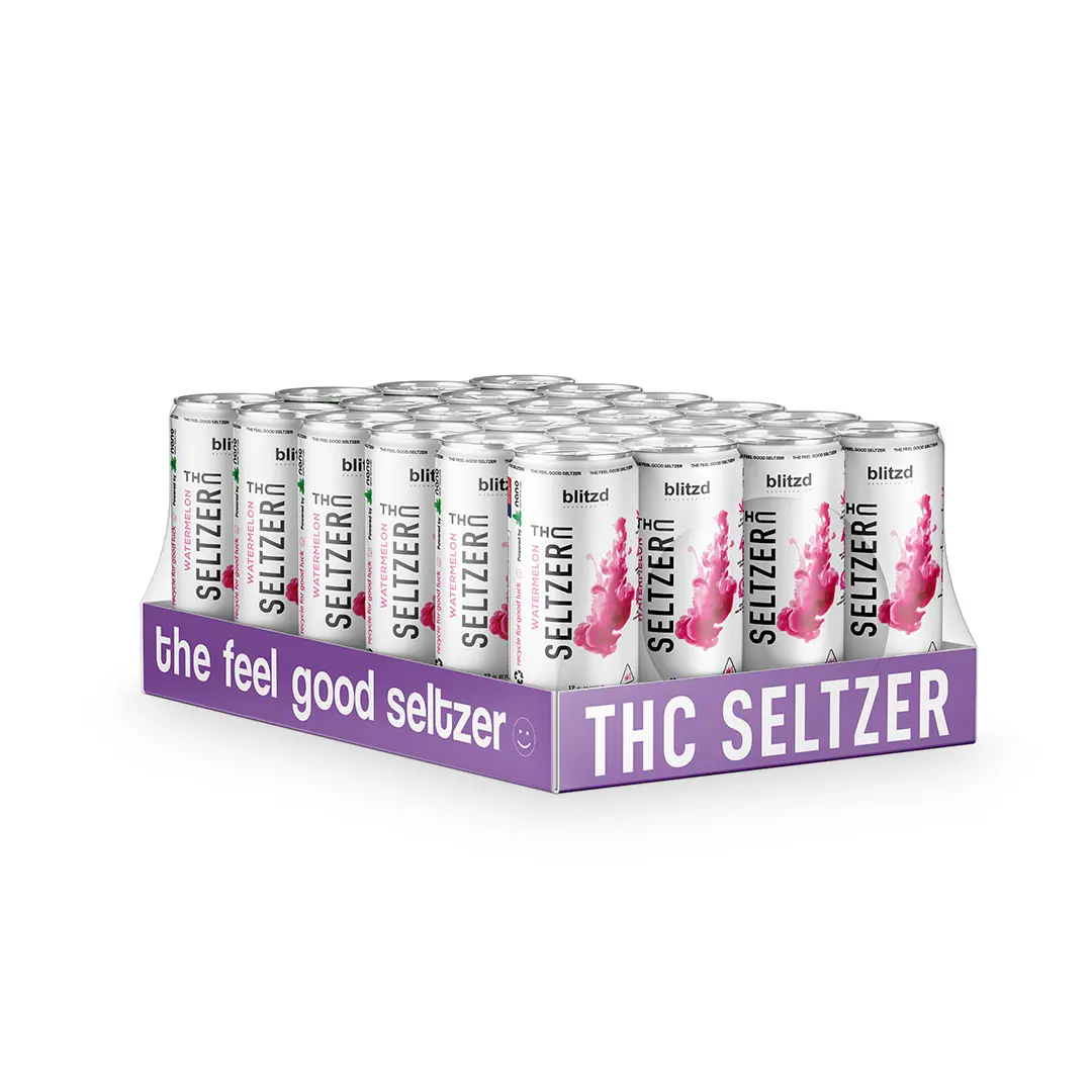 THC Seltzer Delta 9 Drinks - Kingdom Wellness & Dispensary