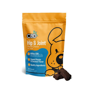 CBDfx Hip & Joint Hard Chews for Dogs
