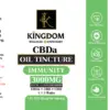 KINGDOM WELLNESS CBDa Oil Tincture - Immunity - label - Kingdom Wellness & Dispensary