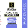 CBN Nano Water Tincture - Sleep - Kingdom Wellness & Dispensary label