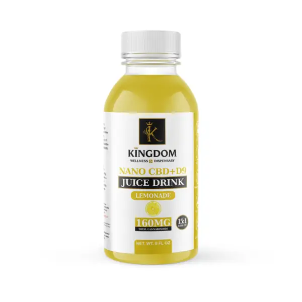 Nano CBD+D9 Lemonade Juice Drink - Kingdom Wellness & Dispensary