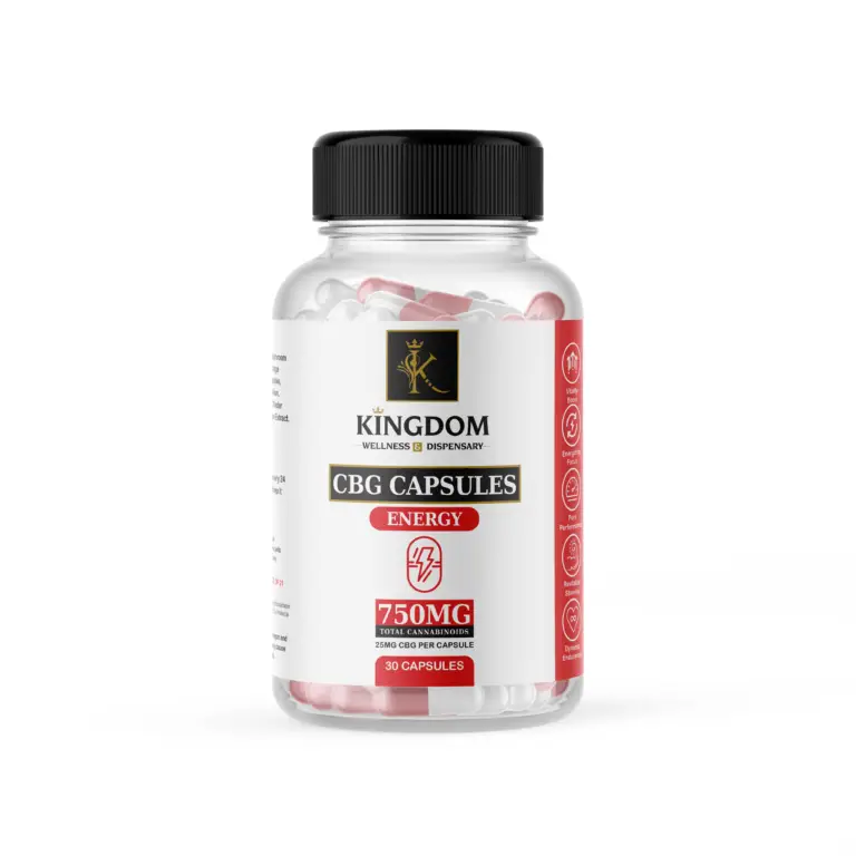 CBN Capsules Energy - Kingdom Wellness & Dispensary