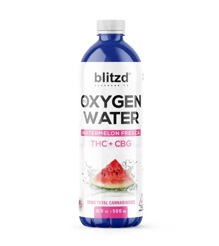 THC Oxygen Water Watermelon Fresca - Kingdom Wellness & Dispensary