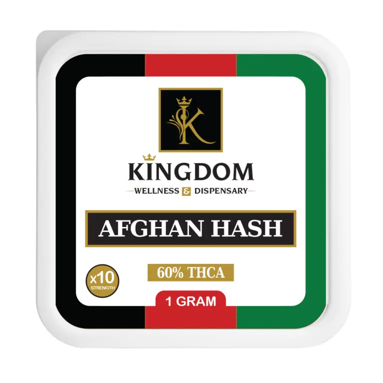 Afghan Hash - Kingdom Wellness & Dispensary