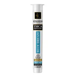 THC A DISPOSABLE - 1 GRAM - Blue Dream Sativa - Kingdom Wellness & Dispensary