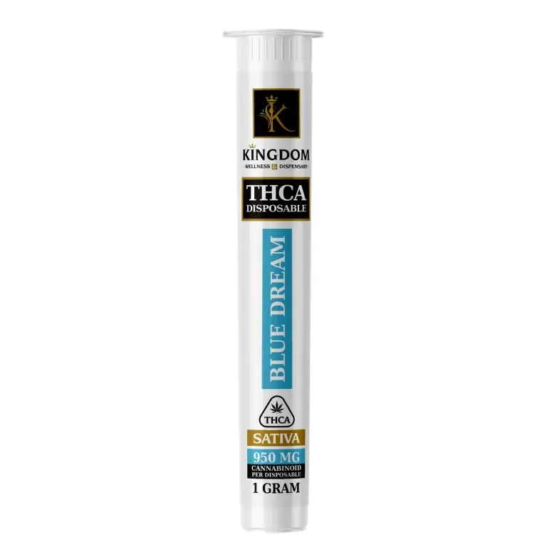 THC A DISPOSABLE - 1 GRAM - Blue Dream Sativa - Kingdom Wellness & Dispensary